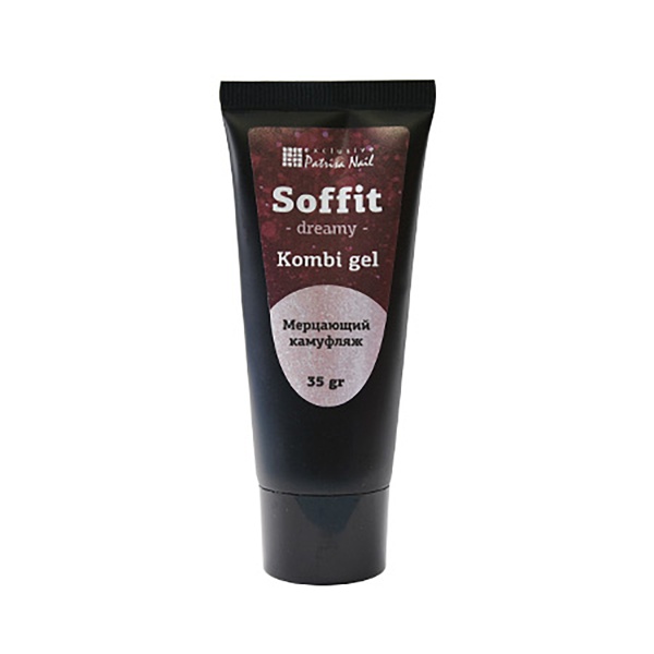 Patrisa Nail Комби-гель мерцающий Kombi Gel Soffit, Dreamy камуфляж тепло-телесный, 35 гр купить - 0