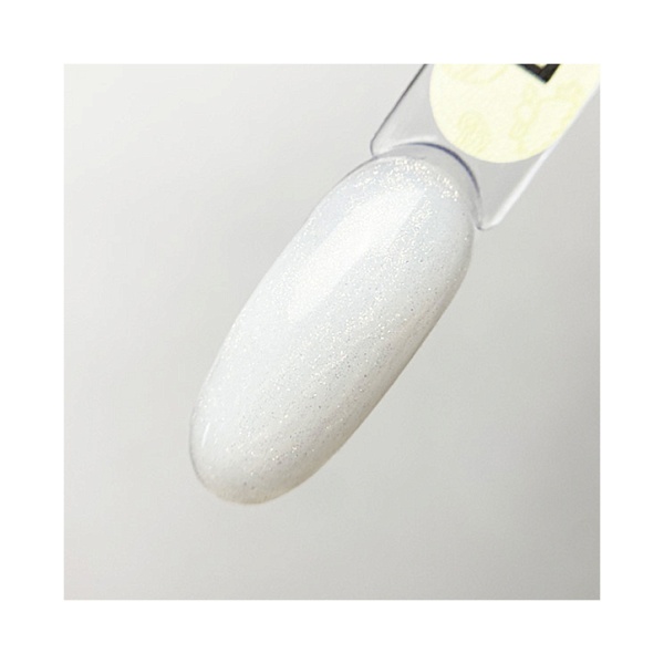 Patrisa Nail Каучуковая база для гель-лака Beze base, №02 молочный с золотистым микроблеском, 8 мл купить - 0