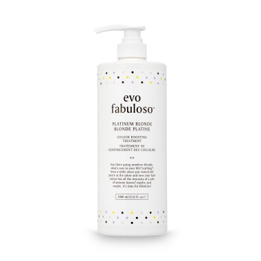 Evo Fabuloso Тонирующий бальзам-уход Colour Boosting Treatment Platinum Blonde, Платинум Блонд, 1000 мл купить