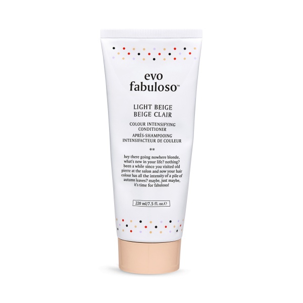 Evo Fabuloso Тонирующий бальзам-уход Colour Boosting Treatment Light Beige, Светлый Беж, 220 мл купить - 0