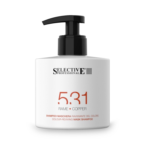 Selective Professional Шампунь-маска для возобновления цвета волос 531, оттенок медный, 275 мл купить - 0