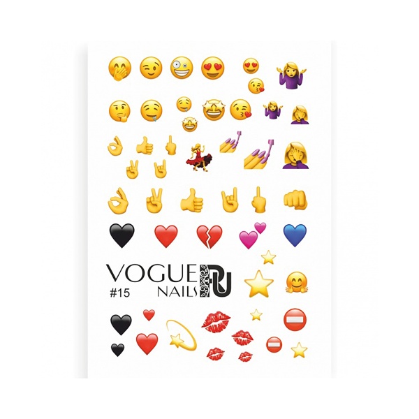 Vogue Nails Слайдер-дизайн, №015, Т15 купить - 0