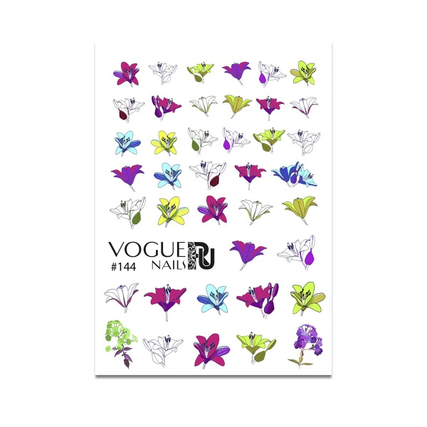Vogue Nails Слайдер-дизайн, №144, СЛ144 купить - 0