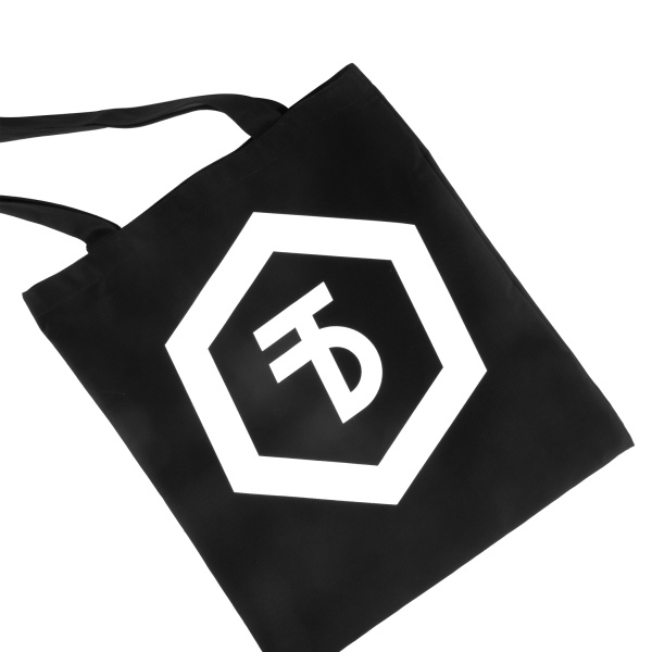 Бессовестно Талантливый Эко-сумка с логотипом Logo BT, черно-белый купить - 0