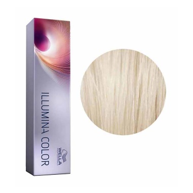 Wella Professionals Краска для волос Illumina Color, 10/1 яркий блонд пепельный, 60 мл, несовершенство упаковки купить