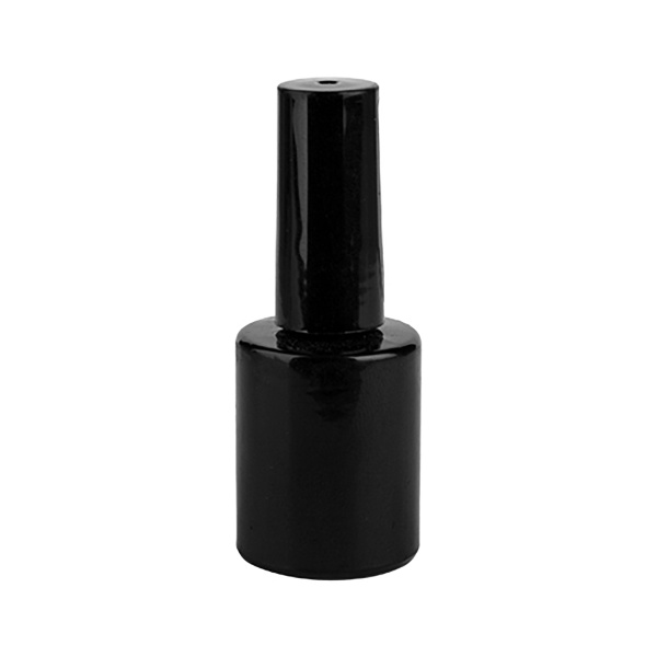 Irisk Professional Флакон для гель-лака, Ф30-116, стеклянный, черный, 10 мл купить - 0