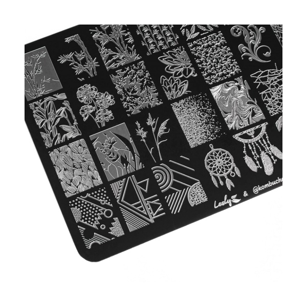 Lesly Пластина для стемпинга, №31 & @kombucha_witch_ купить - 0