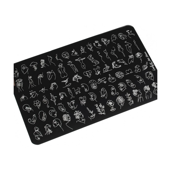 Lesly Пластина для стемпинга, Art Lines купить - 0