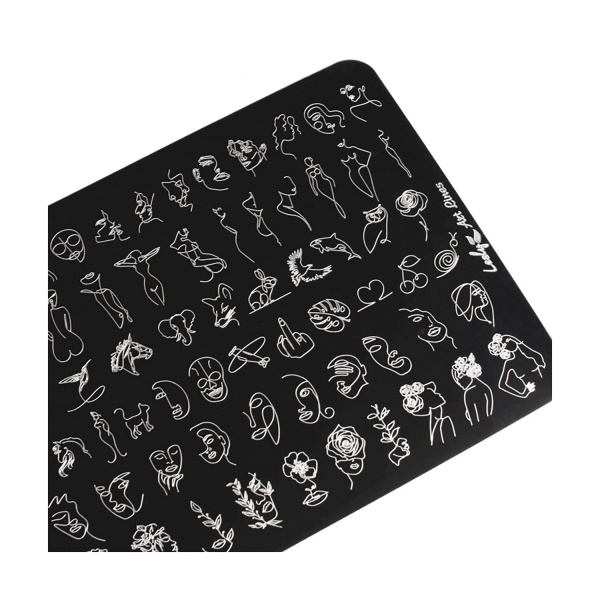 Lesly Пластина для стемпинга, Art Lines купить - 0