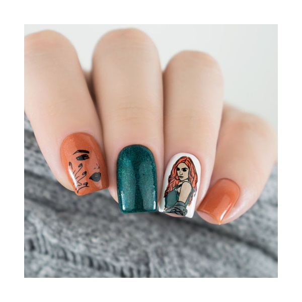 Lesly Пластина для стемпинга, Girls 1 купить - 0