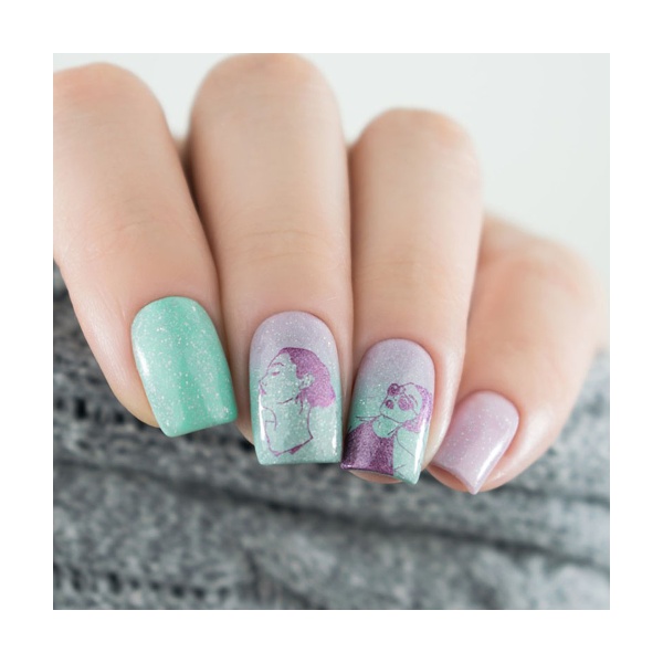 Lesly Пластина для стемпинга, Girls 1 купить - 0