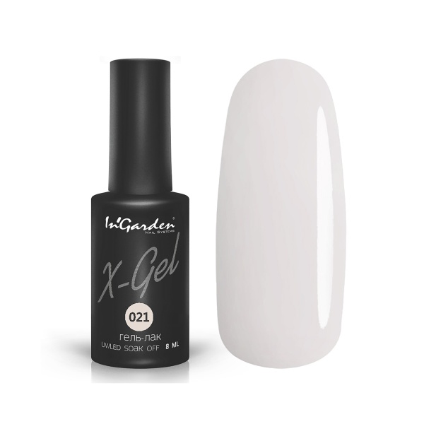 InGarden Гель-лак X-Gel, №021 Плотный светло-песочный, 8 мл купить - 0