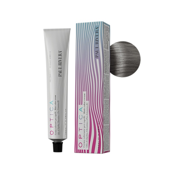 Paul Rivera Крем-краска для волос Optica, 8.11 светлый блонд пепельный интенсивный, 100 мл купить - 0