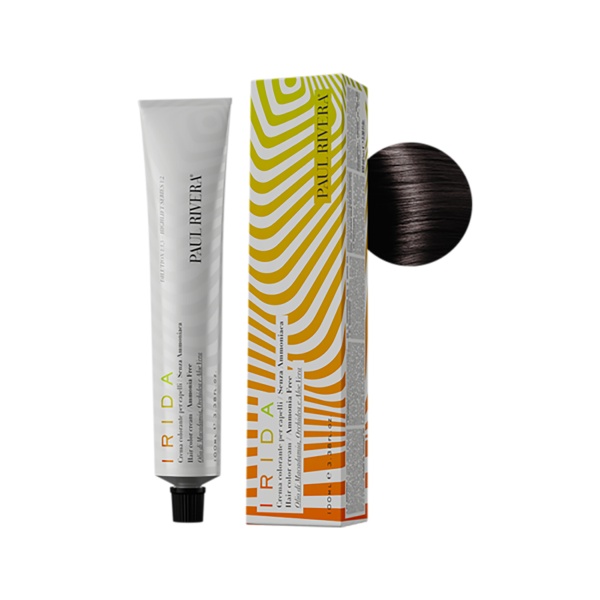 Paul Rivera Крем-краска для волос безаммиачная Irida, 3 темный каштановый, 100 мл купить - 0
