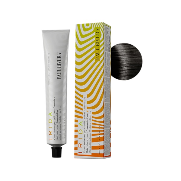 Paul Rivera Крем-краска для волос безаммиачная Irida, 4 каштановый, 100 мл купить - 0