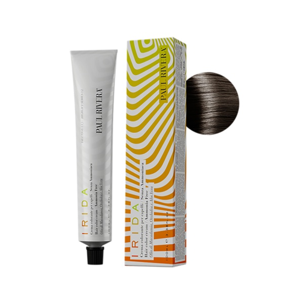 Paul Rivera Крем-краска для волос безаммиачная Irida, 5 светлый каштановый, 100 мл купить - 0