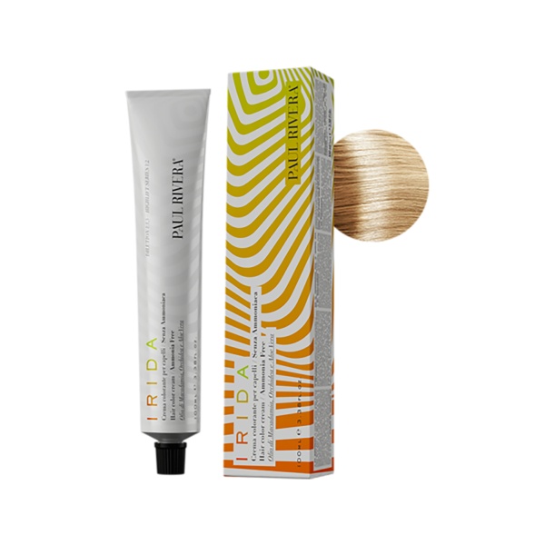 Paul Rivera Крем-краска для волос безаммиачная Irida, 10.31 очень светлый блонд платиново-бежевый, 100 мл купить - 0