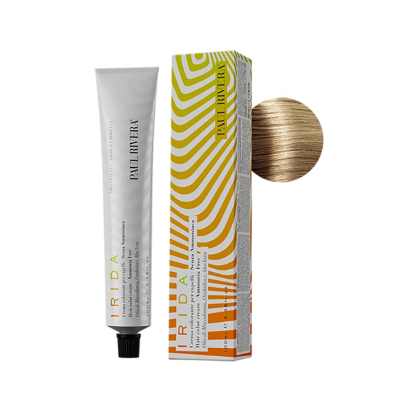 Paul Rivera Крем-краска для волос безаммиачная Irida, 903 очень светлый блонд платиновый золотистый, 100 мл купить - 0