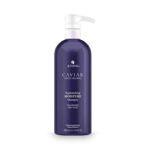 Alterna Шампунь-биоревитализация для увлажнения с морским шелком Caviar Anti-Aging Replenishing Moisture Shampoo, 1000 мл купить - 0