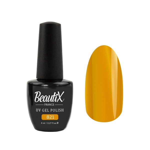 Beautix Гель-лак Mini, №821 Pantone Dark Cheddar, 8 мл купить - 0