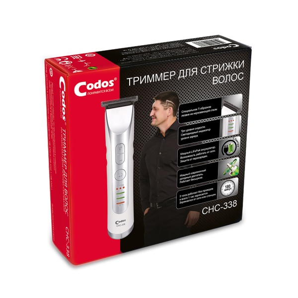 Codos Триммер для стрижки волос Hair Trimmer CHC-338 купить - 0