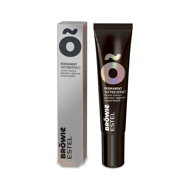 Estel Professional Пигмент прямого действия с эффектом татуажа бровей Browie, тон светло-коричневый, 15 мл купить - 0