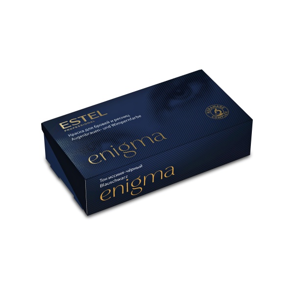 Estel Professional Набор для окрашивания бровей и ресниц Enigma, тон 2 иссиня-черный купить - 0