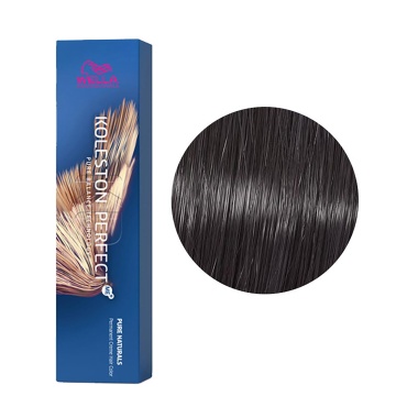 Wella Professionals Стойкая крем-краска Koleston Perfect Me+, Темно-коричневый интенсивный натуральный 33/0, 60 мл купить