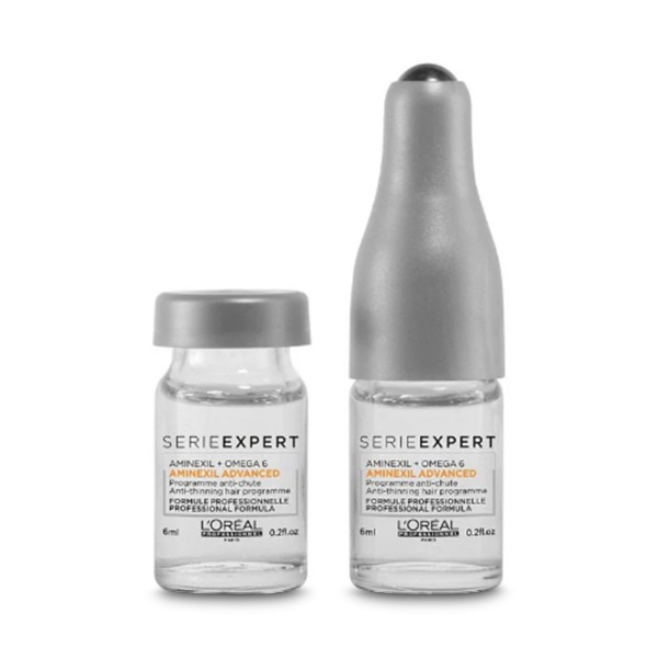 L'Оrеаl Рrоfеssiоnnеl Ампулы для сокращения выпадения волос и стимулирования активности волосяных луковиц Еxpеrt Аminеxil Аdvаncеd, 10 x 6 мл купить - 0