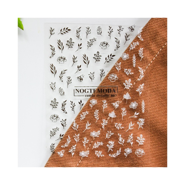 NogteModa Наклейки Combi Metallic, №007 купить - 0