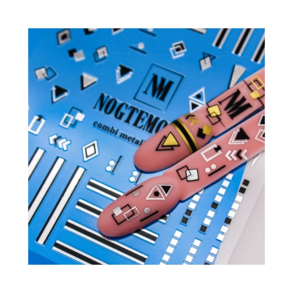 NogteModa Наклейки Combi Metallic, №016 купить - 0