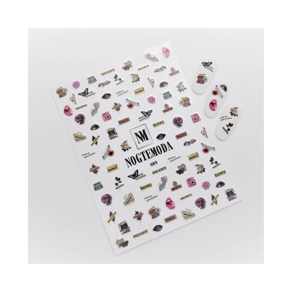 NogteModa Наклейки, №089 купить - 0