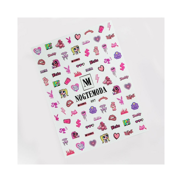 NogteModa Наклейки, №097 купить - 0