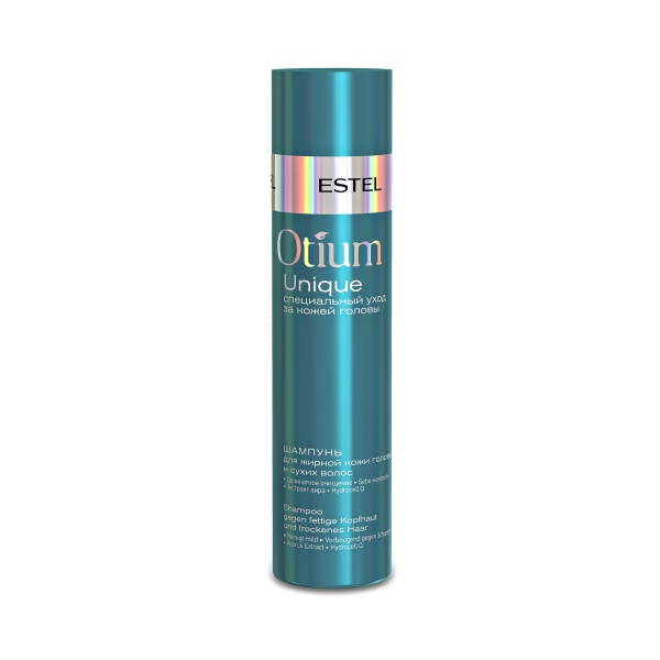 Estel Professional Шампунь для жирной кожи головы и сухих волос Otium Unique, 250 мл купить - 0