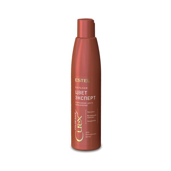 Estel Professional Бальзам Цвет-эксперт для окрашенных волос Curex Color Save, 250 мл купить - 0