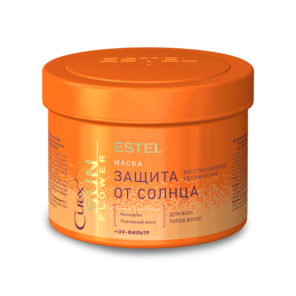 Estel Professional Маска-защита от солнца для всех типов волос Curex Sunflower, 500 мл купить - 0