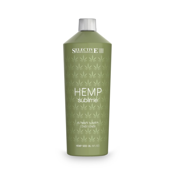 Selective Professional Кондиционер увлажняющий для сухих и поврежденных волос Ultimate Luxury Conditioner Hemp Sublime, 1000 мл купить - 0