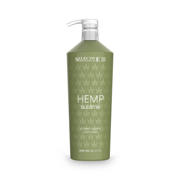 Selective Professional Кондиционер увлажняющий для сухих и поврежденных волос Ultimate Luxury Conditioner Hemp Sublime, 1000 мл купить - 0