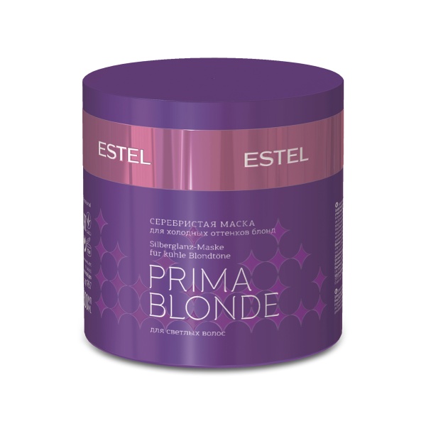 Estel Professional Серебристая маска для холодных оттенков блонд Prima Blonde, 300 мл купить - 0