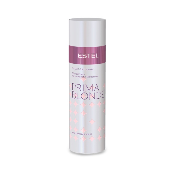 Estel Professional Блеск-бальзам для светлых волос Prima Blonde, 200 мл купить - 0
