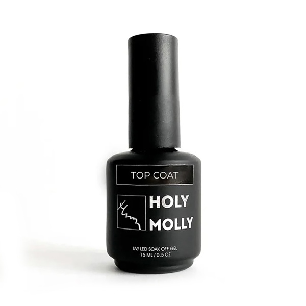 Holy Molly Топ для гель-лака Top coat, 15 мл купить - 0