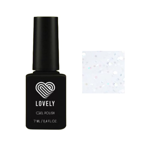 Lovely Топ без липкого слоя с радужными микроблестками Show, 7 мл купить - 0