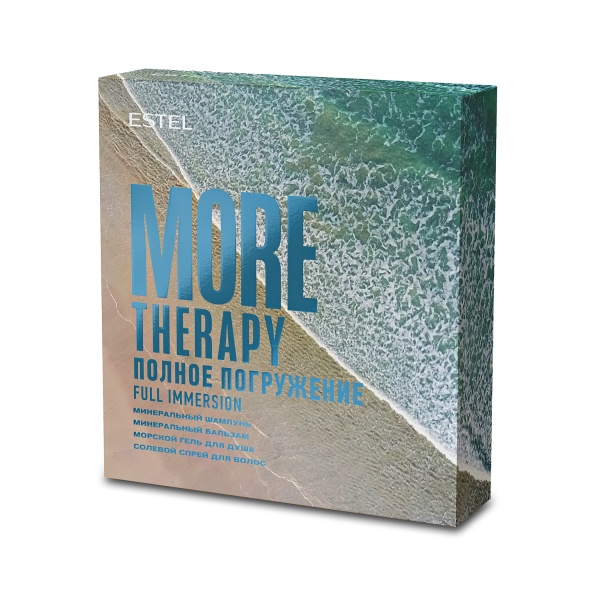 Estel Professional Набор Полное погружени More Therapy: шампунь 250 мл, бальзам 200 мл, гель для душа 250 мл, спрей 100 мл купить - 0