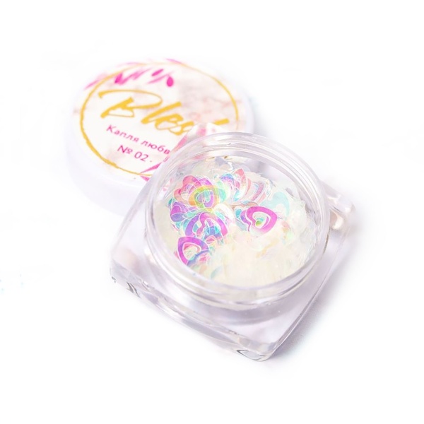 Blesk Дизайн для ногтей Капля любви, №02 купить - 0