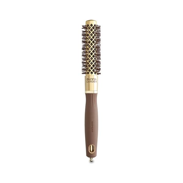 Olivia Garden Термобрашинг Expert Blowout Chine Wavy Bristles Gold & Brown, 20 мм купить - 0