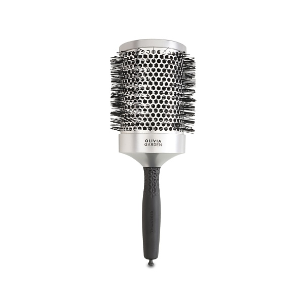 Olivia Garden Термобрашинг Expert Blowout Classic Silver, 85 мм купить - 0