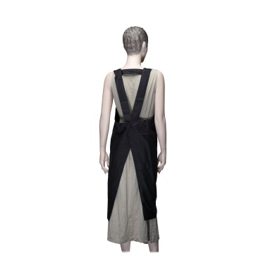 Dewal Pro Фартук мастера для стрижки, полиэстер, черный, 102х95 см купить