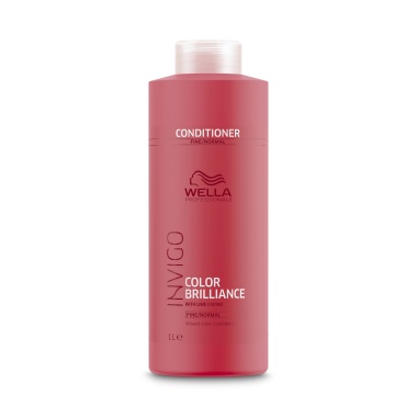 Wella Professionals Бальзам-уход для окрашенных нормальных и тонких волос Invigo Color Brilliance Fine Normal Conditioner, 1000 мл купить