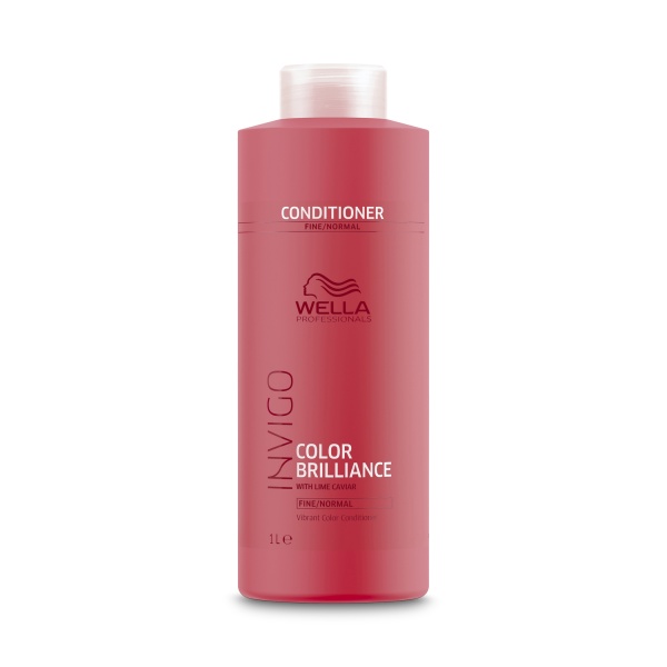 Wella Professionals Бальзам-уход для окрашенных нормальных и тонких волос Invigo Color Brilliance Fine Normal Conditioner, 1000 мл купить - 0