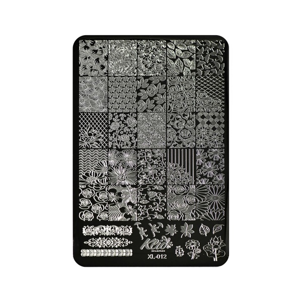 Klio professional Пластина для стемпинга, XL-012 купить - 0